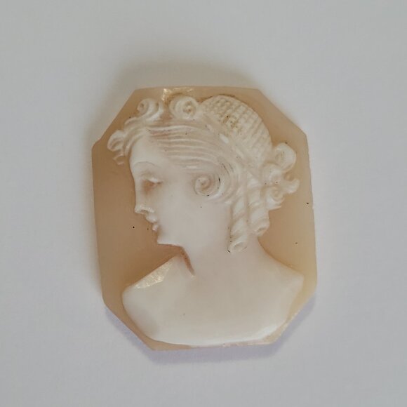 Vintage Cameos Set of 3 Loose Cameos - Picture 4 of 15